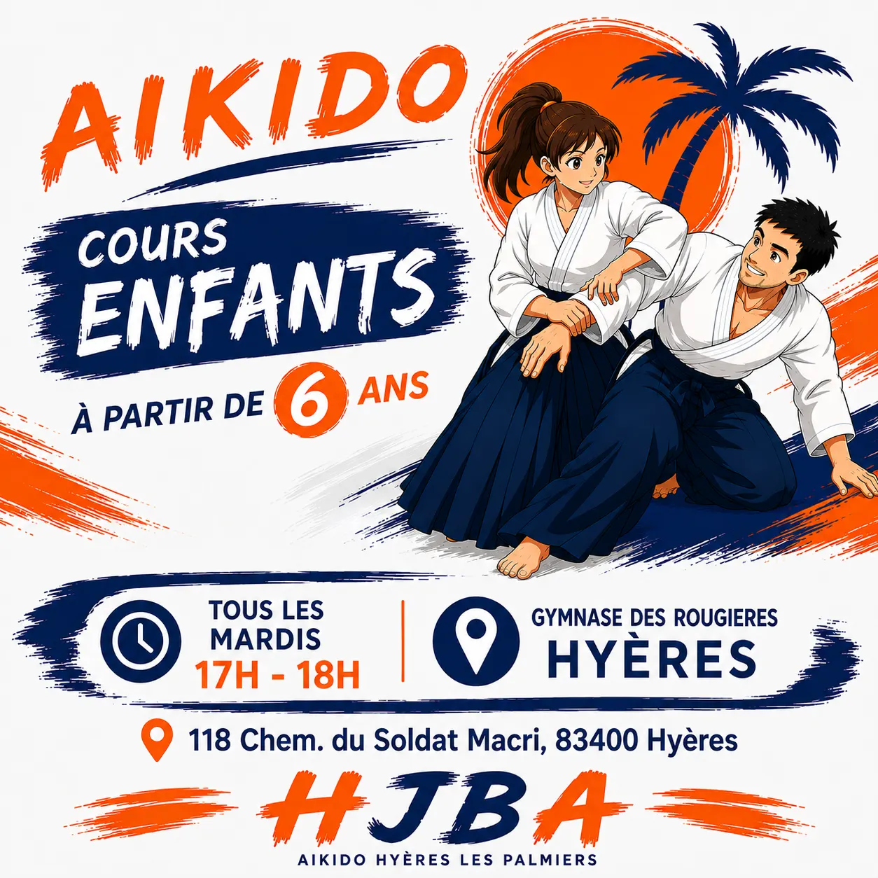 Ouverture d'un nouveau club d'aïkido à Hyères le 1er septembre 2026